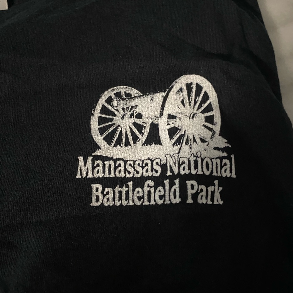 Black Graphic Tee - Manassas National Battlefield Park